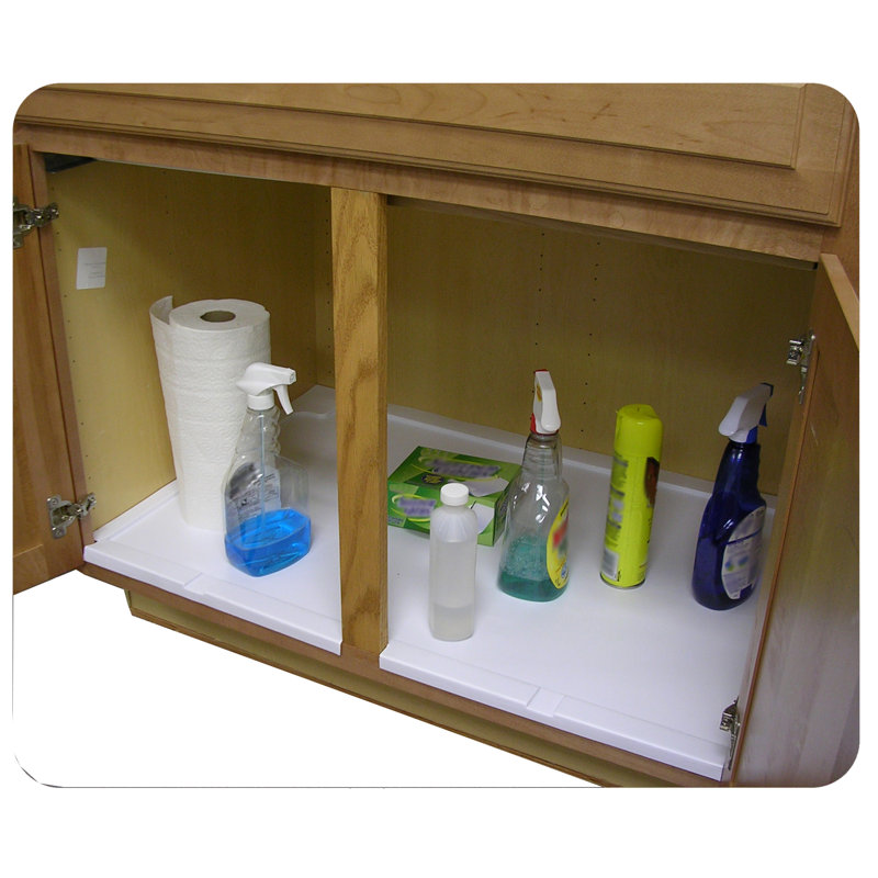 Symple Stuff Bane Trimmable Under Sink Drip Tray Wayfair